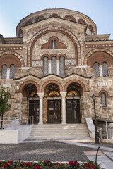 Piraeus, Holy Trinity, Neo-Byzantine Cathedral, Holy, Trinity, Agia Triada, Greek Church, Orthodox Church, Greek, Port of Piraeus, art, Christian, Christianity, Europe, European, Greece, Greek, Gulf, 