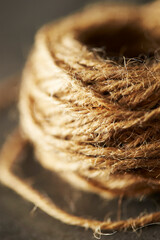 close-up of a bundle of yarn