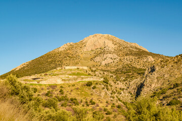 Micenas Fort, Peloponnese, Greece