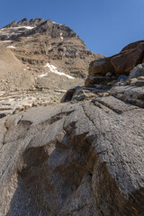 Rocky mountains in the Italian Alps.