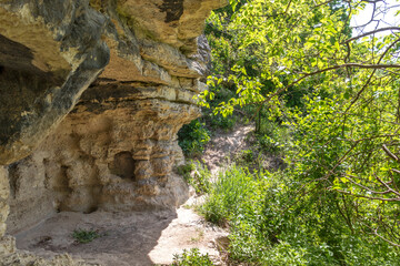 Medieval Albotin Rock Monastery, Bulgaria