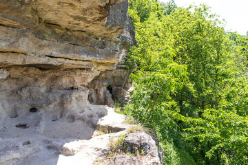 Medieval Albotin Rock Monastery, Bulgaria