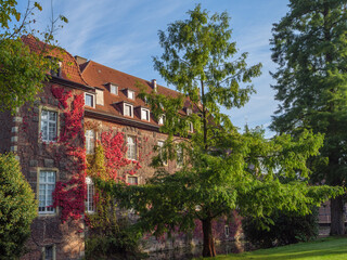 Fototapeta na wymiar Herbstzeit im westlichen Münsterland