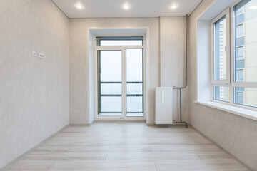 Fototapeta premium unfurnished house or apartment in bright colors