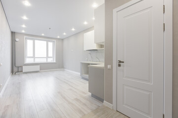 unfurnished house or apartment in bright colors