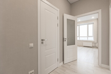 unfurnished house or apartment in bright colors