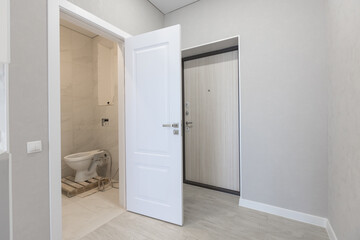 unfurnished house or apartment in bright colors