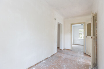 unfurnished house or apartment in bright colors