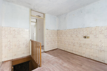 unfurnished house or apartment in bright colors