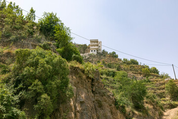 Views across the Faifa mountains in Jazan region of Saudi Arabia