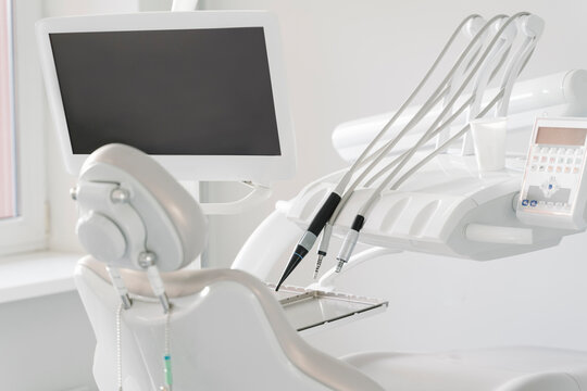 Interior of modern dental clinic