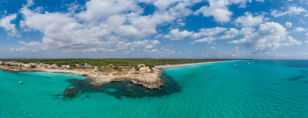 Spain, Balearic Islands, Mallorca, Rapita, Ses Covetes, Playa es Trenc
