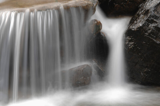 Austria, Lungau, close-up of mountain stream