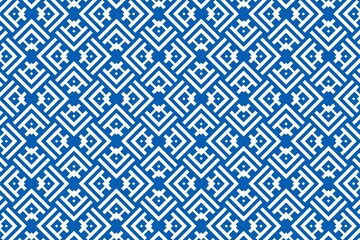 Simple geometric pattern in the colors of the national flag of Greece