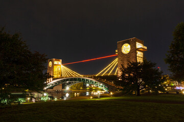 Fugan Canal Kansui Park in Toyama, Japan. 富岩運河環水公園、富山県富山市　富山駅近く © Kana Design Image