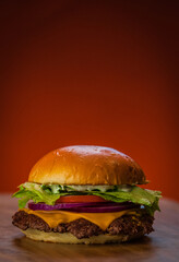 hambúrguer delicioso
