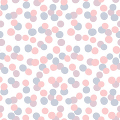 Confetti Seamless Pattern for party, anniversary, birthday. Design for banner, poster, card, invitation and scrapbook