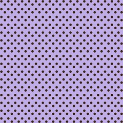 Brown and Purple Polka Dot seamless pattern. Vector background.