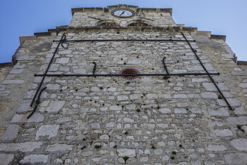 Autrans Church of Saint Nicolas (XI - XIV centuries). Autrans located on Vercors Plateau in Vercors...