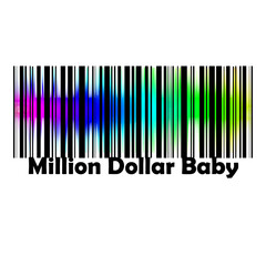 barcode with the inscription baby in a million