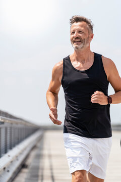 Sporty Man Jogging