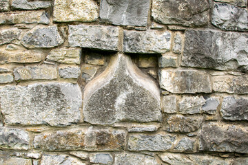 Urban decoration, street artistic handicrafts,graffiti in urban style on the wall