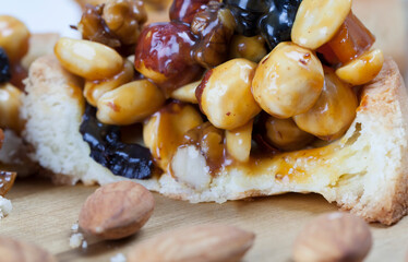 delicious dessert made from a large number of ingredients