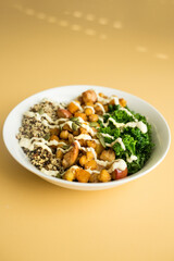 Fall Roasted Squash and Apple Harvest Quinoa Bowl