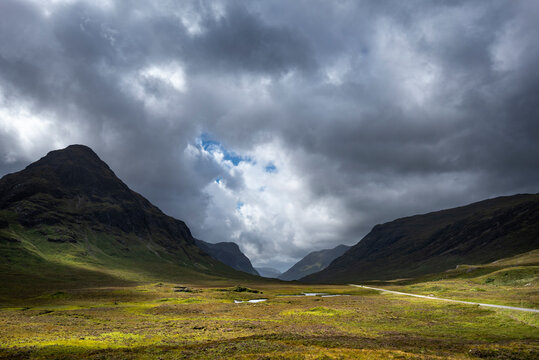 Great Britain, Scotland, Scottish Highlands, Glen Coe