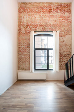 Indoor view of a loft formerly factory