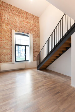 Indoor view of a loft formerly factory