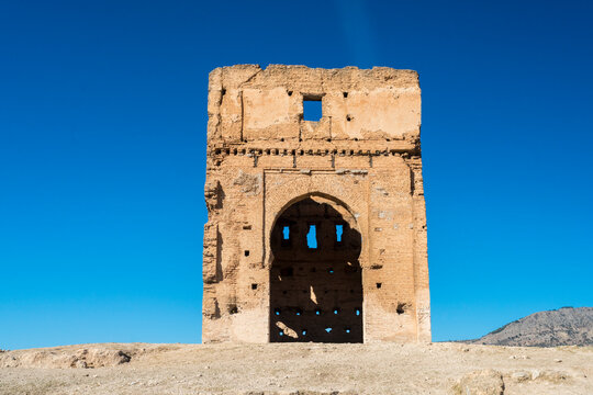 Morocco, Fes-Meknes, Fes, Ruins of Marinid Tombs