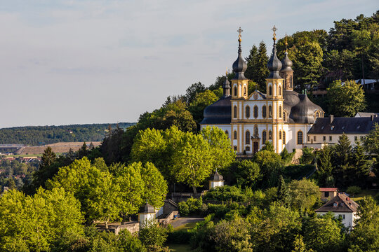 Germany, Bavaria, Wurzburg, Pilgrimage Church of Visitation of Mary