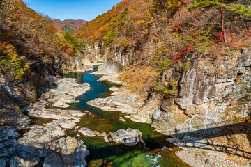 【栃木県】紅葉時期の龍王峡