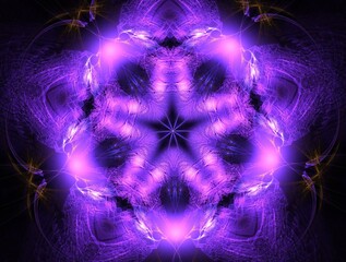 Imaginatory fractal abstract background Image