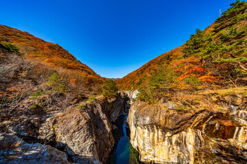 【栃木県】紅葉時期の龍王峡