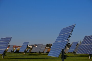 Solar energy. renewable energy.solar power farm.Solar panels field. alternative renewable energy .solar power technology. Alternative energy sources.