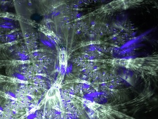 Imaginatory fractal abstract background Image