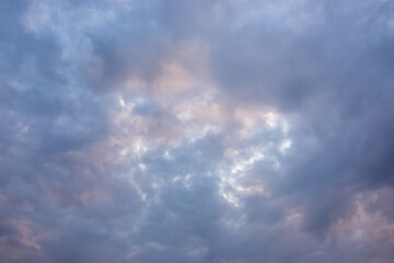 View of dramatic cloudy sky 