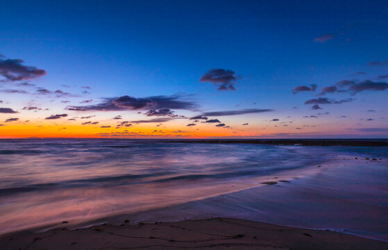 Beach at twilight, Varadero, Cuba