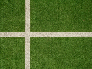 Spain, Aerial view of soccer field
