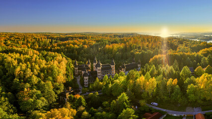 Kaszubski Park Krajobrazowy-ruiny zamku w Łapalicach © Janusz Lipiński