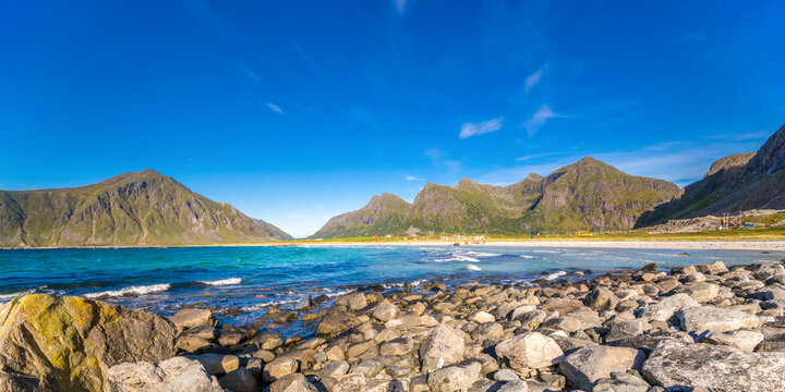 Norway, Lofoten, Ramberg Beach