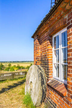 Germany, Kluetz, mill with mill stone