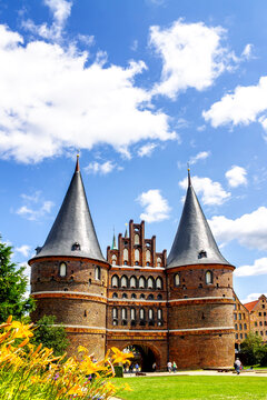 Holsten Gate, Luebeck, Germany