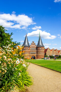 Holsten Gate, Luebeck, Germany