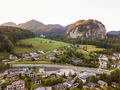 Austria, Salzburg State, Sankt Gilgen at Wolfgangsee