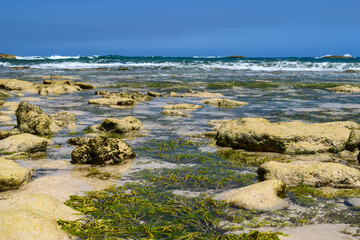 Caribbean Rocks and Waves 837