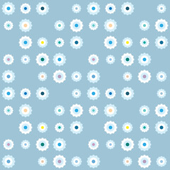 Abstract geometric seamless pattern. Multicolored stars on light gray background. For textile or gift wrapping paper design