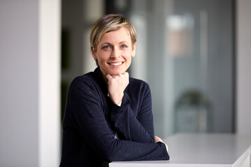 Portrait of a confident businesswoman in office